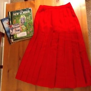 Vintage Pleated Skirt